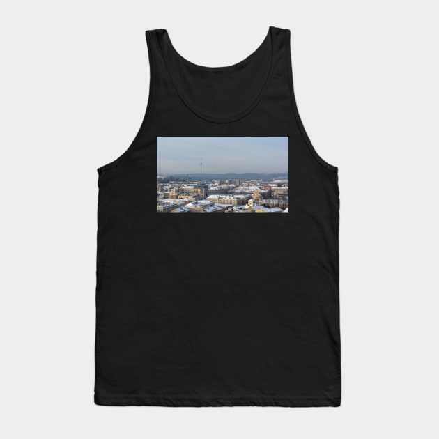 Vilnius city from Gediminas castle hill Tank Top by lena-maximova